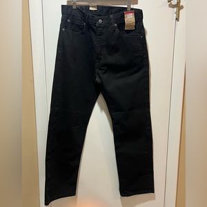 “NWT” Mens Levi Strauss 505 Jeans (Black)